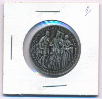 1935. 2P Ag "Pázmány" T:AU Patina Adamo P7.1 - Non Classés