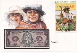 Ecuador 1986. 10S Felbélyegzett Borítékban, Bélyegzéssel T:I Ecuador 1986. 10 Sucres In Envelope With Stamp And Cancella - Sin Clasificación