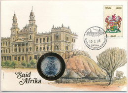 Dél-Afrika 1984. 50c Ni, Felbélyegzett Borítékban, Alkalmi Bélyegzéssel, Német Nyelvű Leírással T:UNC South Africa 1984. - Sin Clasificación