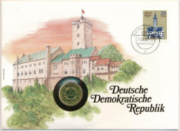 NDK 1984A 20pf, Felbélyegzett Borítékban, Bélyegzéssel, Német Nyelvű Leírással T:UNC  GDR 1984A 20 Pfennig In Envelope W - Unclassified