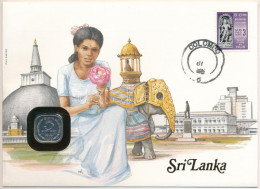 Srí Lanka 1978. 5c Felbélyegzett Borítékban, Bélyegzéssel, Német Nyelvű Leírással T:UNC  Sri Lanka 1978. 5 Cents In Enve - Non Classificati