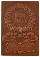 1932. "KMAC (Királyi Magyar Automobil Club) / Motorkerékpár Megbízhatósági Túra út 1932" Bronz Emlékérem "BERÁN N" Gyárt - Non Classificati