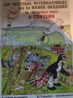 Affiche CAPEZZONE Thierry Festival BD Contern 2023 (Petzi - Manifesti & Offsets