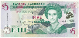 Kelet-Karibi Államok DN (2000) 5$ T:UNC East Caribbean States ND (2000) 5 Dollars C:UNC Krause P# 37 - Ohne Zuordnung