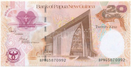 Pápua Új-Guinea 2008. 20K "35 éves A Pápua Új-Guinea Bank" Emlékkiadás T:AU Papua New Guinea 2008. 20 Kina "35th Anniver - Unclassified