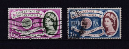 GRANDE BRETAGNE 1960 TIMBRE N°357/58 OBLITERE EUROPA - Usati