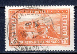 MONACO, 1933, Freimarke Bauwerke , Gestempelt - Usados