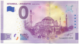 Törökország 2020. 0E "Istanbul - Ayasofya (Hagia Sophia)" Szuvenír Bankjegy T:UNC  Turkey 2020. 0 Euro "Istanbul - Ayaso - Non Classés