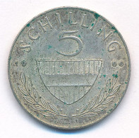 Ausztria 1966. 5Sch Ag T:2,2- Patina Austria 1966. 5 Schilling Ag C:XF,VF Patina Krause KM# 2889 - Ohne Zuordnung