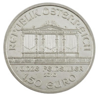 Ausztria 2010. 1.50EUR "Bécsi Filharmónia" (1uncia) T:BU Austria 2010. 1.50 Euro "Vienna Philharmonics" (1oz) C:BU - Unclassified