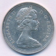 Kanada 1966. 1$ Ag "II. Erzsébet" T:AU,XF ü. Canada 1966. 1 Dollar Ag "Elizabeth II" C:AU,XF Ding Krause KM#64.1 - Non Classés