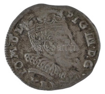 Lengyel Királyság / Vilnius 1596. 3gr Ag "III. Zsigmond" (2,55g) T:XF,VF Poland / Vilnius 1596. 3 Grossi Ag "Sigismund I - Sin Clasificación