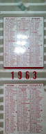 M 9 Calendrier 1963 - Petit Format : 1961-70