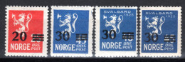 NORWEGEN, 1926 Freimarken Wappenlöwe Mit Aufdruck, Ungebraucht * - Unused Stamps