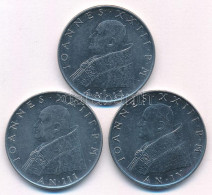 Vatikán 1960-1962. 100L (3xklf) T:AU Az Egyiken Apró Karc Vatican 1960-1962. 100 Lire (3xdiff) C:AU Small Scratch On One - Sin Clasificación