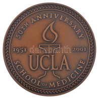 Amerikai Egyesült Államok 2001. "Az UCLA (Kaliforniai Egyetem) Orvosképzésének 50. évfordulója 1951-2001" Kétoldalas Br  - Sin Clasificación