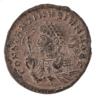 Római Birodalom / Trier / II. Constantinus 322. Follis Cu (2,84g) T:XF Roman Empire / Trier / Constantine II 322. Follis - Zonder Classificatie