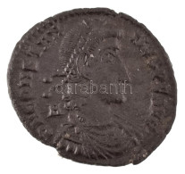 Római Birodalom / Siscia / II. Constantius 350. AE2 (5,16g) T:AU,XF Roman Empire / Siscia / Constantius II 350. AE2 "DN  - Ohne Zuordnung