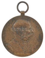 1898. "Jubileumi Emlékérem A Fegyveres Erő Számára / Signum Memoriae (AVSTR)" Bronz Kitüntetés Mellszalag Nélkül T:VF Pa - Sin Clasificación