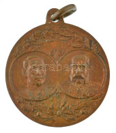 Osztrák-Magyar Monarchia 1914. "Az 1914 Hadiév Emlékére" Bronz Emlékérem Füllel (23mm) T:AU,XF Austro-Hungarian Monarchy - Unclassified