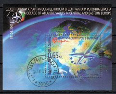 Bulgarije Blok Mi 247 Atlantische Club  Gestempeld - Oblitérés