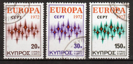 Cyprus Europa Cept 1972 Gestempeld - 1972