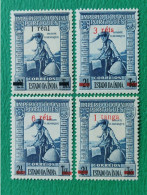 1950/51 : Mundifil 400,402,403,404. * - Portuguese India