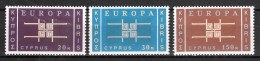 Cyprus  Europa Cept 1963 Postfris - 1963