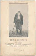 T2/T3 1904 Ada Kaleh, Bego Mustafa, Kossuth Lajos Megmentője. 1849-ben átvitte Csónakon Vidinbe / Turkish Bey Who Saved  - Non Classés