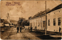 T3/T4 1940 Bereck, Bereczk, Bretcu; Fő út, Templom. Khell Bogdán Utóda Fia László Kiadása / Strada Principala / Main Str - Unclassified