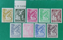 1950/51 : Mundifil Entre 405 Et 414 * Et Nsg. - Portuguese India