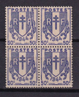 D 742 / LOT N° 673 BLOC DE 4 PLI ACCORDEON NEUF** / 2 SCANS - Unused Stamps