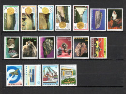 Grecia   1980  .-   Y&T  Nº   1399/1403-1404/1410-1411/1415  ** - Unused Stamps