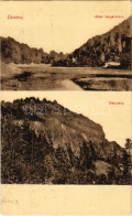 T2/T3 1913 Zalatna, Zlatna; Jézer Tengerszem, Detunáta / Lake, Mountain (EK) - Non Classés