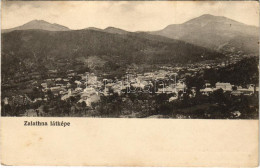 T2/T3 1918 Zalatna, Zlatna; Látkép. Folberth Vilmos Kiadása / General View (EK) - Ohne Zuordnung