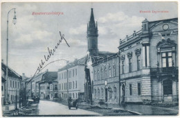 T2/T3 1906 Besztercebánya, Banská Bystrica; Kossuth Lajos Utca. Walther Adolf és Társai Kiadása / Street (EB) - Non Classés