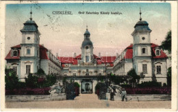 T2 1924 Cseklész, Ceklís, Bernolákovo; Gróf Eszterházy Károly Kastély / Castle - Sin Clasificación
