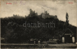 T2/T3 1916 Divény, Diwein, Divín; Várrom, Fogyasztási Szövetkezet üzlete és Saját Kiadása / Divínsky Hrad / Castle Ruins - Ohne Zuordnung