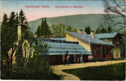 T2/T3 1926 Stubnyafürdő, Túróchévíz, Stubnianske Teplice, Turcianske Teplice; Zadradnictvo A Sklenniky / Kertészet / Hor - Non Classés