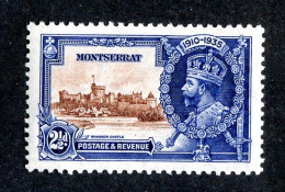( 71-Jub )  1935 Scott #87 M* (offers Welcome) - Montserrat