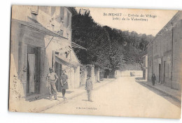 CPA Marseille St Saint Menet Entrée Du Village Coté De La Valentine - Saint Marcel, La Barasse, St Menet