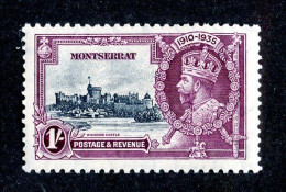 ( 75-Jub )  1935 Scott #88 M* (offers Welcome) - Montserrat