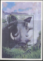 CONGO Republique: Cochons, Cochon , Porcs, Porc Sangliers, Phacochère, BF 66 (MNH, **) - Hoftiere