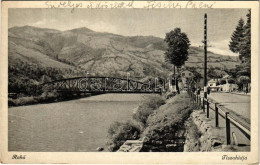 T2/T3 1939 Rahó, Rachov, Rahiv, Rakhiv; Tisza Hídja / Tise Bridge (EK) - Ohne Zuordnung