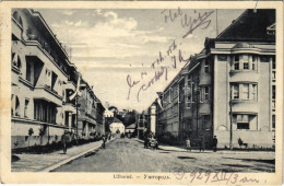 T2/T3 1929 Ungvár, Uzshorod, Uzhhorod, Uzhorod; Utca / Street (EK) - Ohne Zuordnung