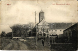 * T2/T3 1941 Bács, Batsch, Bac; Szent Ferencrendi Zárda. Topalits Imre Kiadása / Franciscan Monastery (Rb) - Sin Clasificación