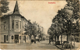 T3 1911 Szabadka, Subotica; Utca és üzlet / Street And Shop (szakadás / Tear) - Unclassified