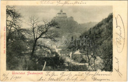 T2/T3 1901 Fraknó, Forchtenstein; Vár. Weiss & Dreykurs / Schloss / Castle (EK) - Ohne Zuordnung