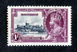 ( 79-Jub )  1935 Scott #88 Mnh** (offers Welcome) - Montserrat