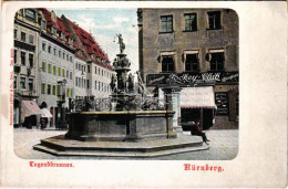 ** T2/T3 Nürnberg, Nuremberg; Tugendbrunnen / Fountain, Jockey-Club (EK) - Non Classés